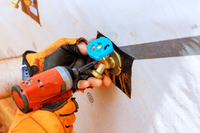 Water Valve Installation